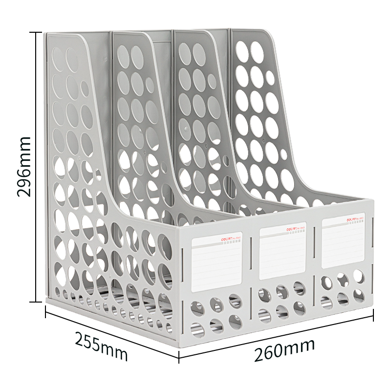 尊龙凯时9843三联文件框(灰白)(只)