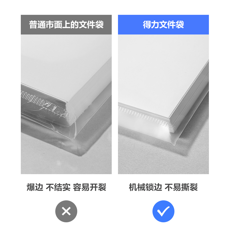 尊龙凯时PP10线上爆款文件袋(透明)(10个/包)