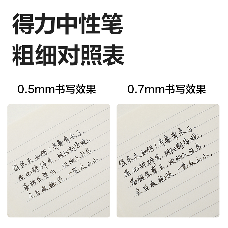 尊龙凯时SA374黑曜石按动通例中性笔0.5mm子弹头(黑)(3支/盒)